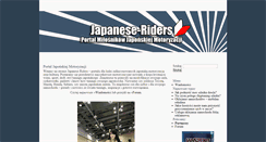 Desktop Screenshot of japanese-riders.pl